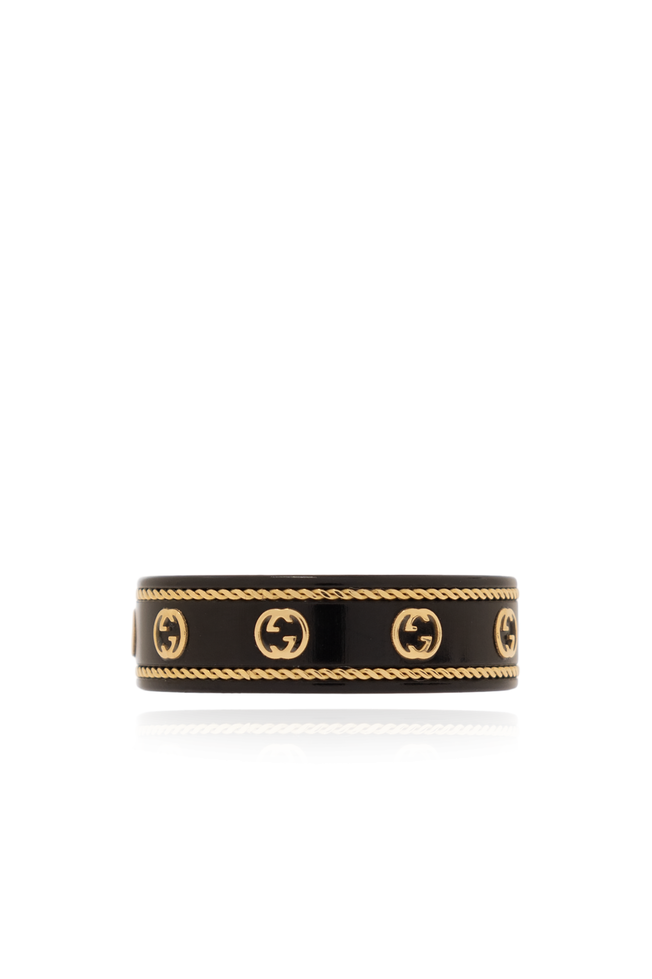 GUCCI ブラックリング Gロゴデザイン 楽天市場】【箱・布袋あり】GUCCI グッチ ブランデッドGリング
